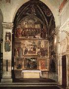 Domenicho Ghirlandaio Cappella Sassetti Germany oil painting reproduction
